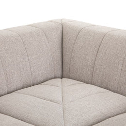 Langham Channeled 5- Piece Left Arm Facing Chaise Sectional by Four Hands
