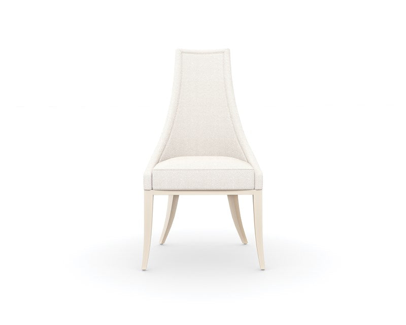 Tall Order Side Chair - Soft Silver Paint