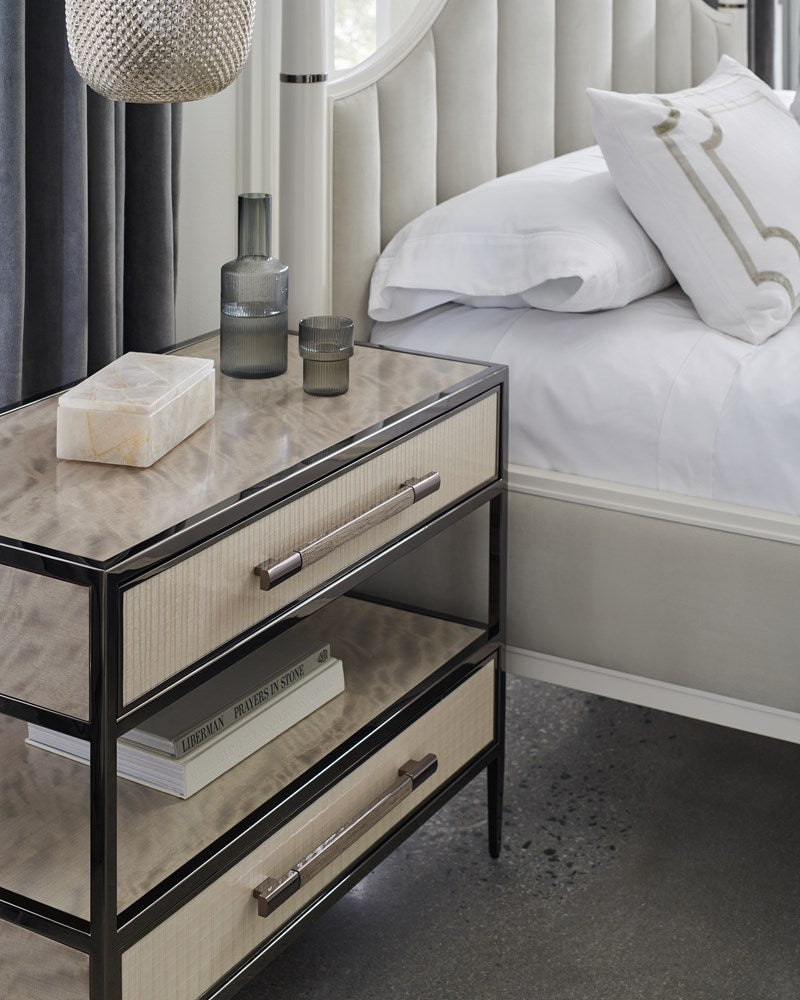 Dual Impressions Nightstand