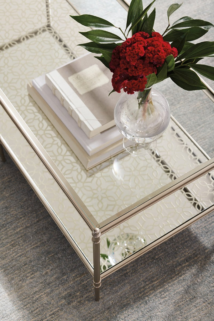 Perfectable - Neutral Metallic Coffee Table