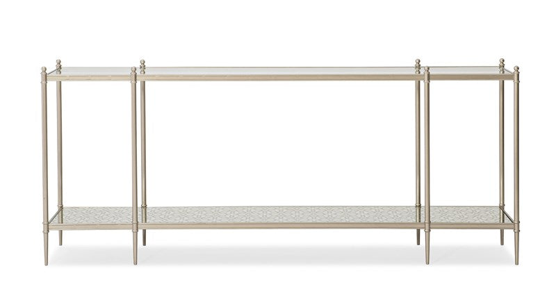 Perfection - Neutral Metallic Console Table