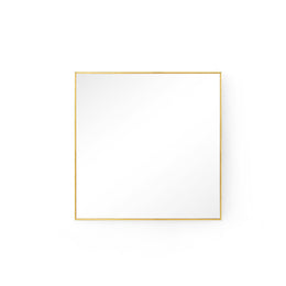 Clarence Small Mirror - Polished Brass
