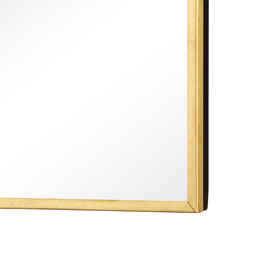 Clarence Small Mirror - Polished Brass