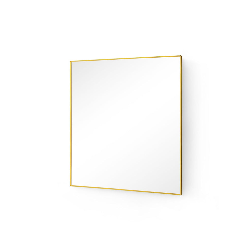 Clarence Small Mirror - Polished Brass