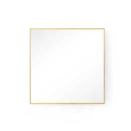 Clarence Medium Mirror - Polished Brass