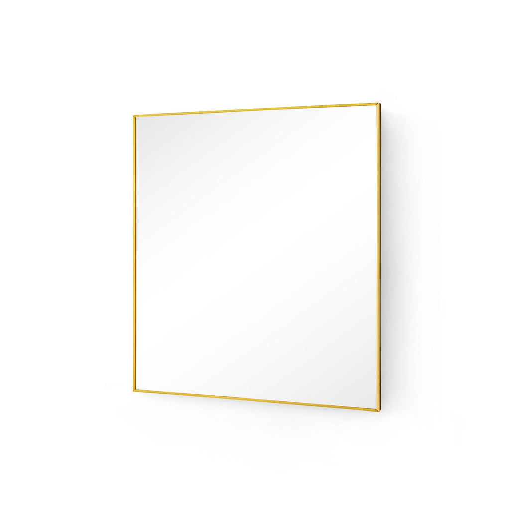 Clarence Medium Mirror - Polished Brass