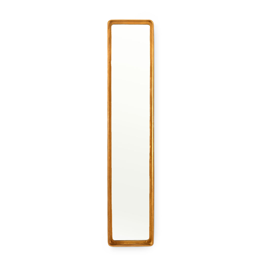 Cove Tall Mirror - Antique Brass