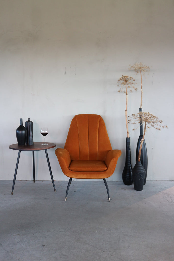 Madelaine Lounge Chair - Marigold