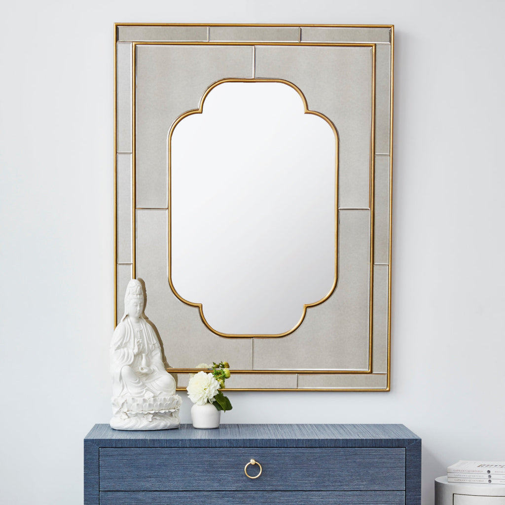 Cassia Large Mirror - Antique