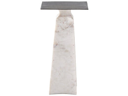 Figuration Side Table with Marble Base