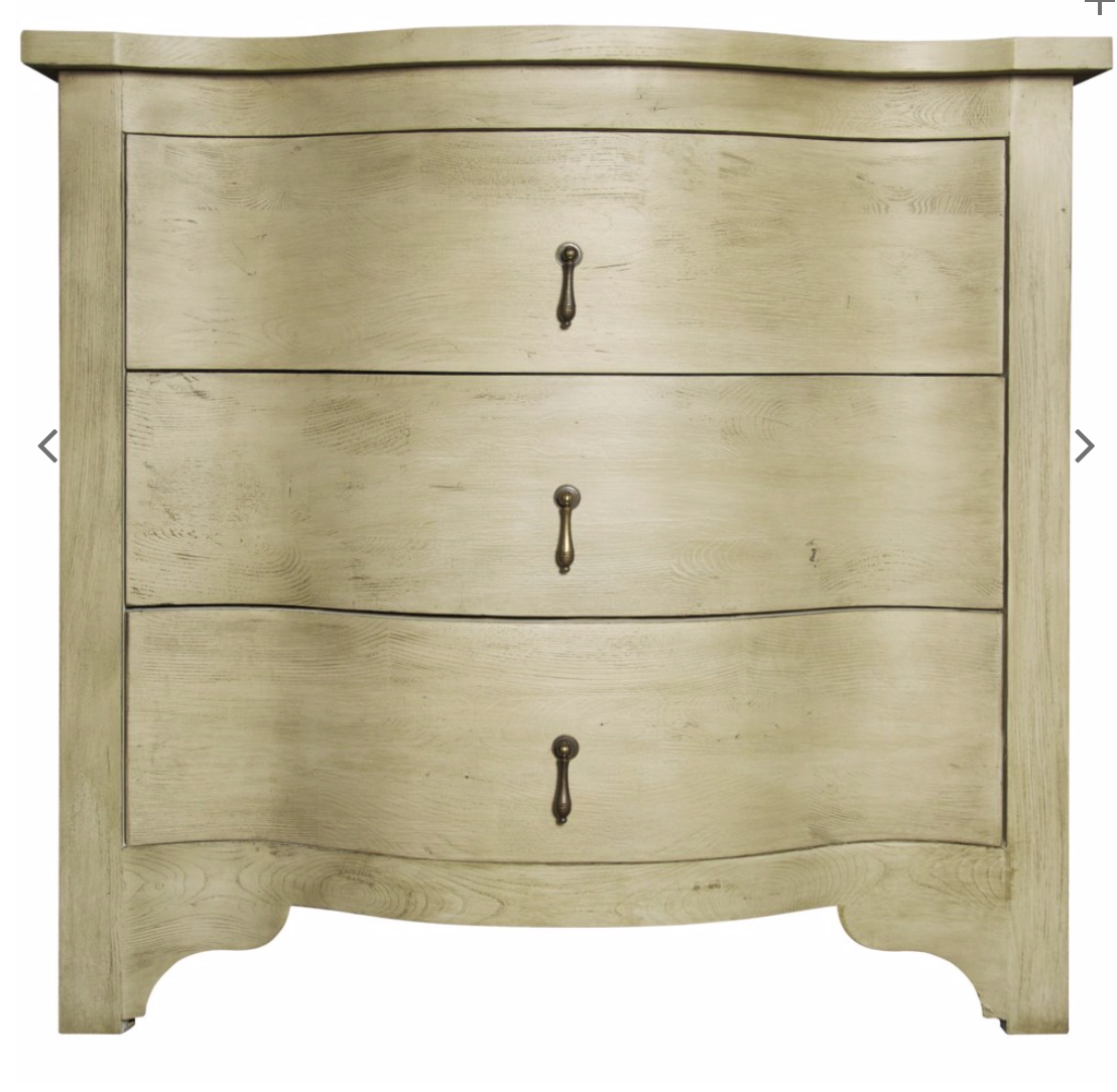 Curved Front Side Table