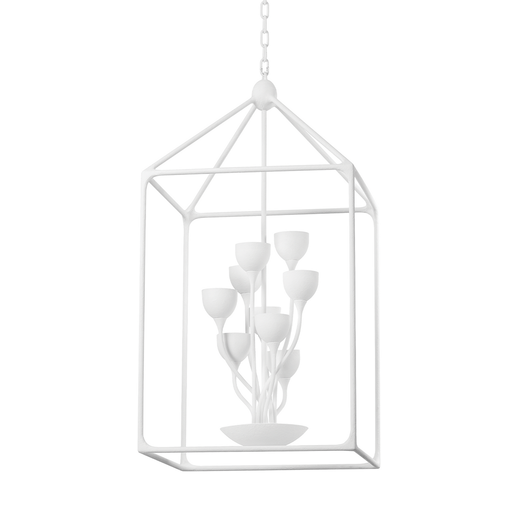 Westwood 12 Light Lantern - Gesso White