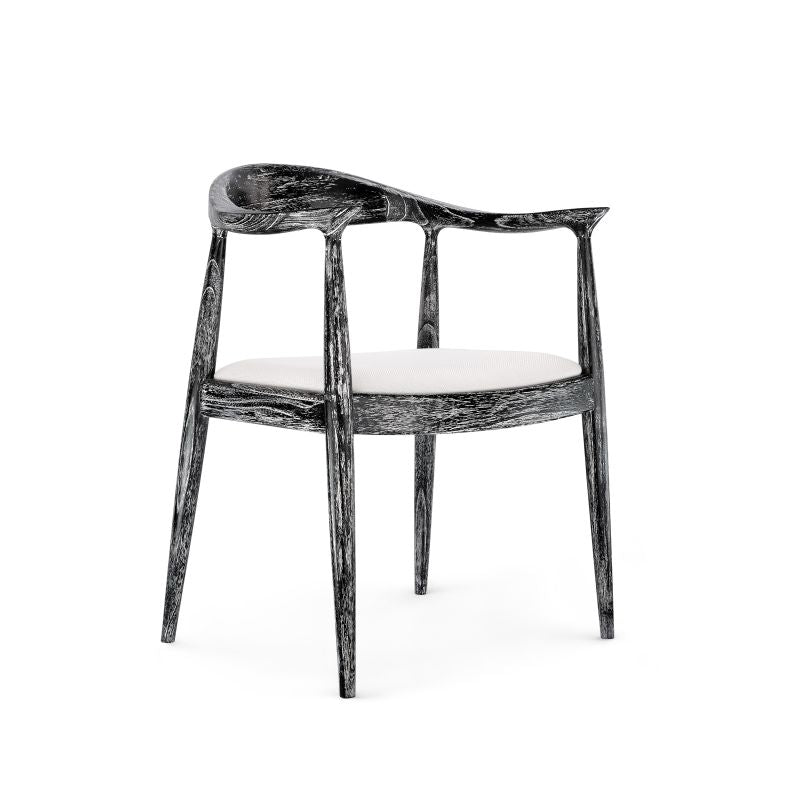 Danish Armchair - Jet Black