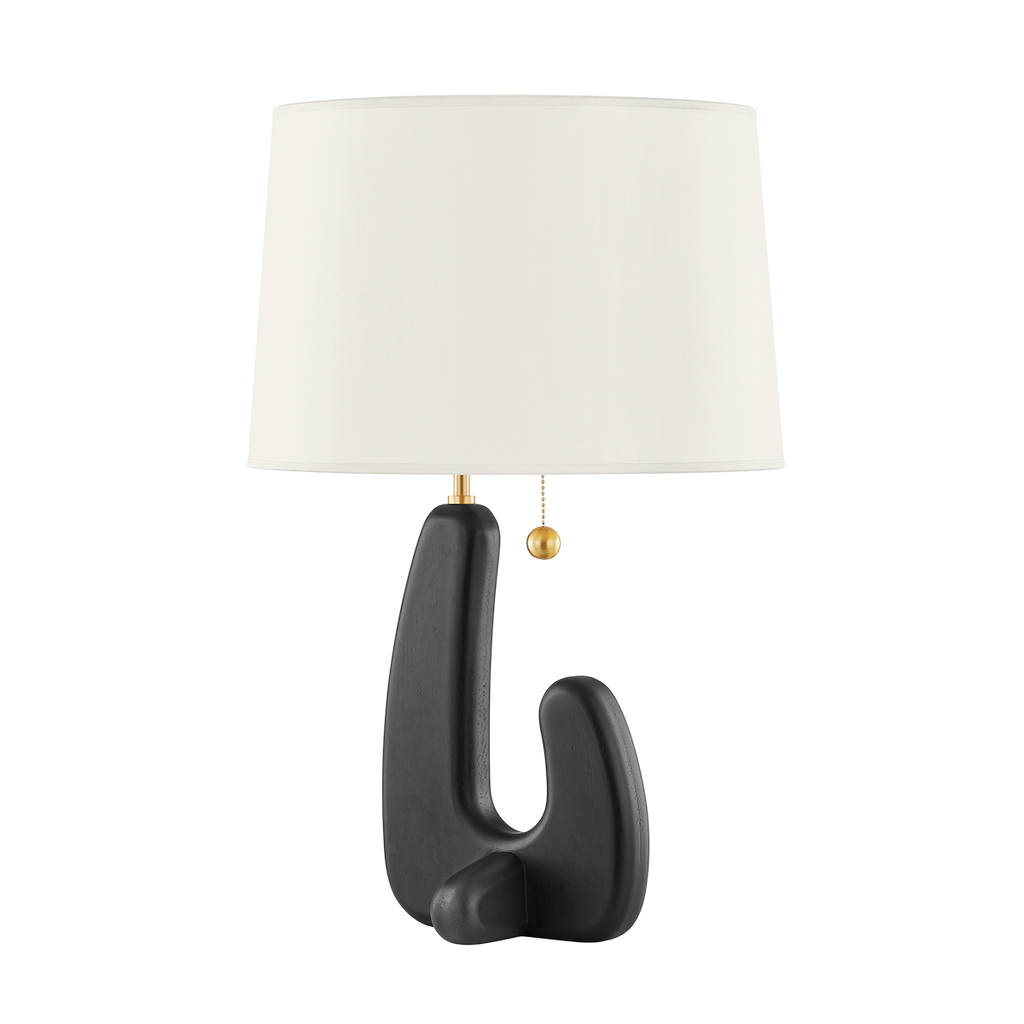 Regina 1 Light Table Lamp - Aged Brass