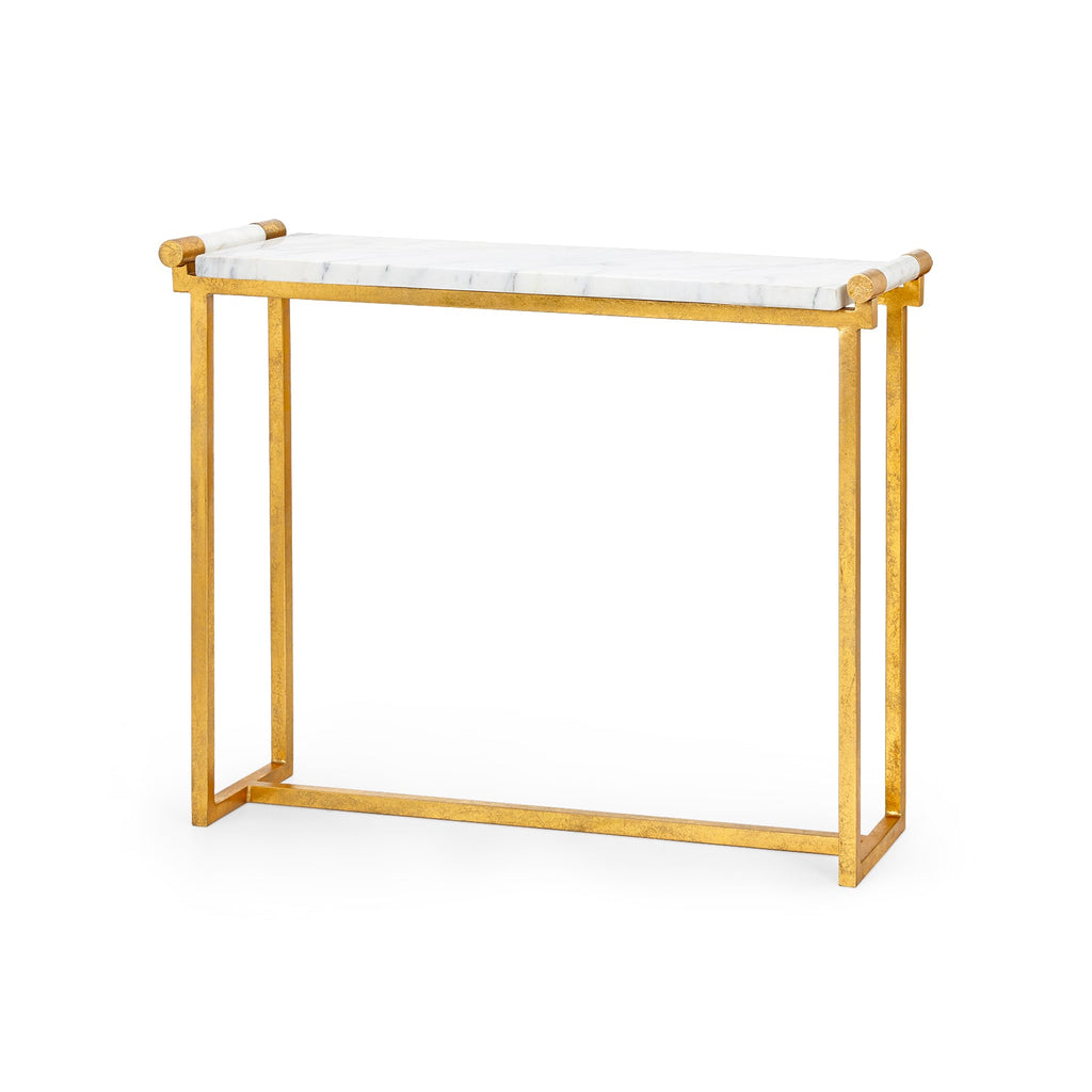 Diana Console Table - Gold Leaf