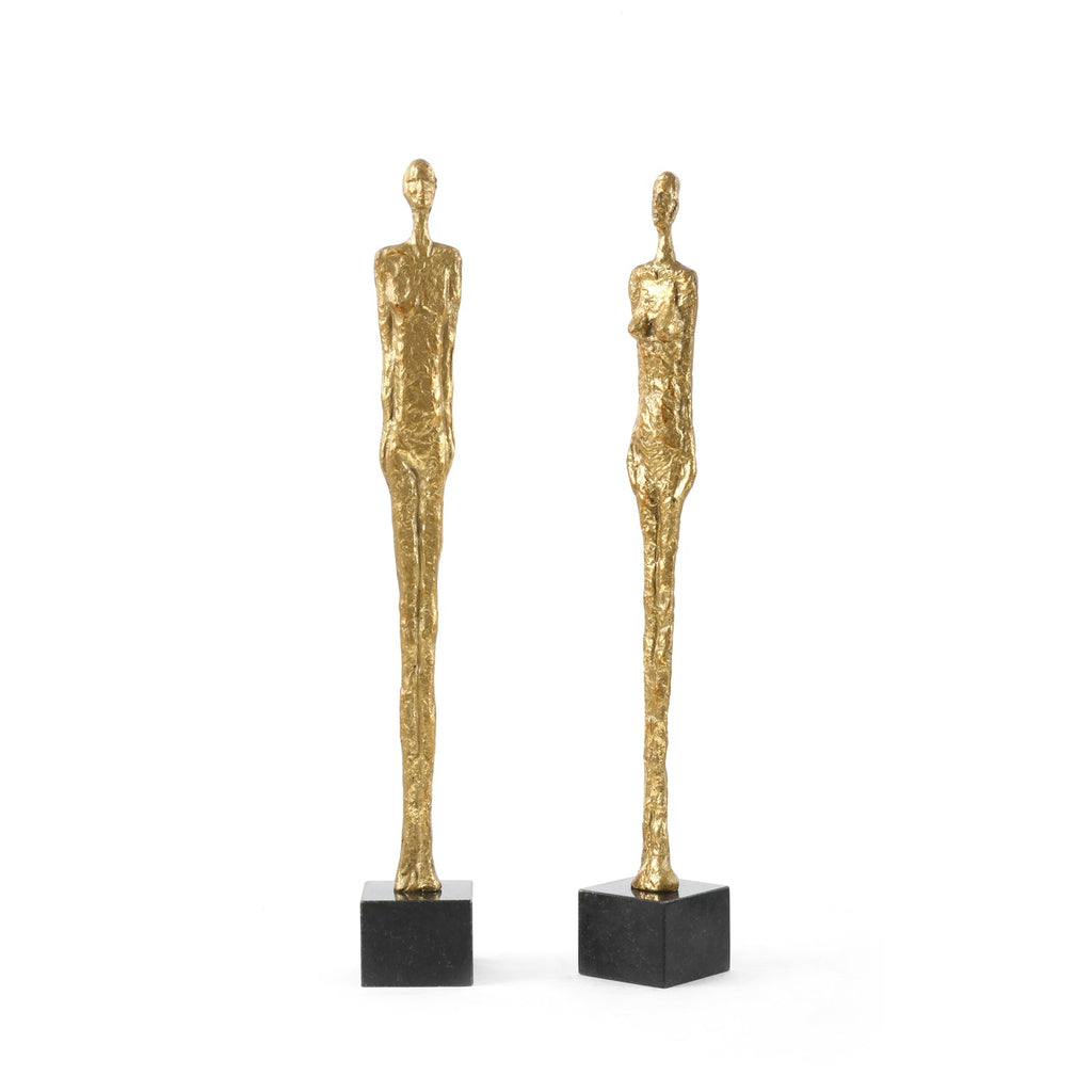 Dora Mar Statue (Pair) - Gold Leaf