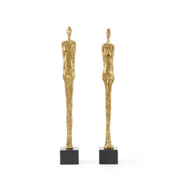 Dora Mar Statue (Pair) - Gold Leaf