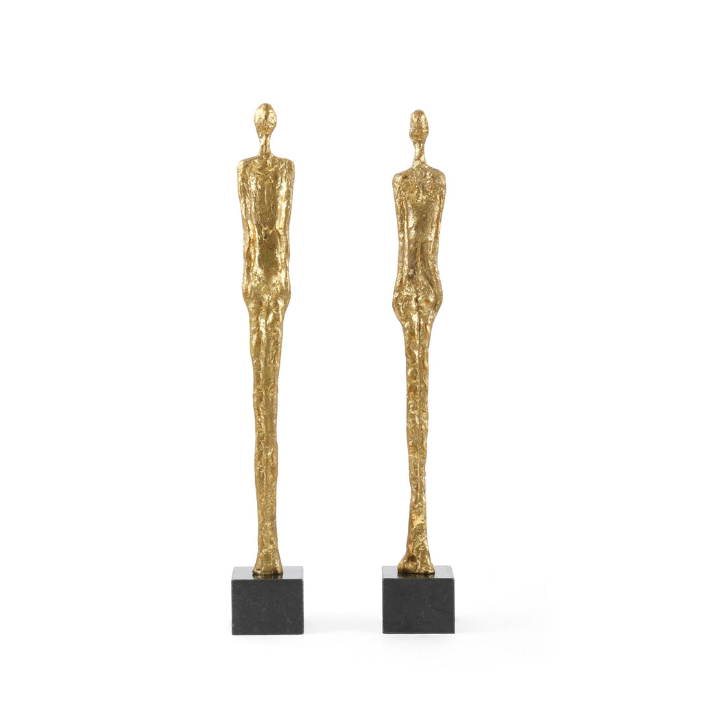 Dora Mar Statue (Pair) - Gold Leaf