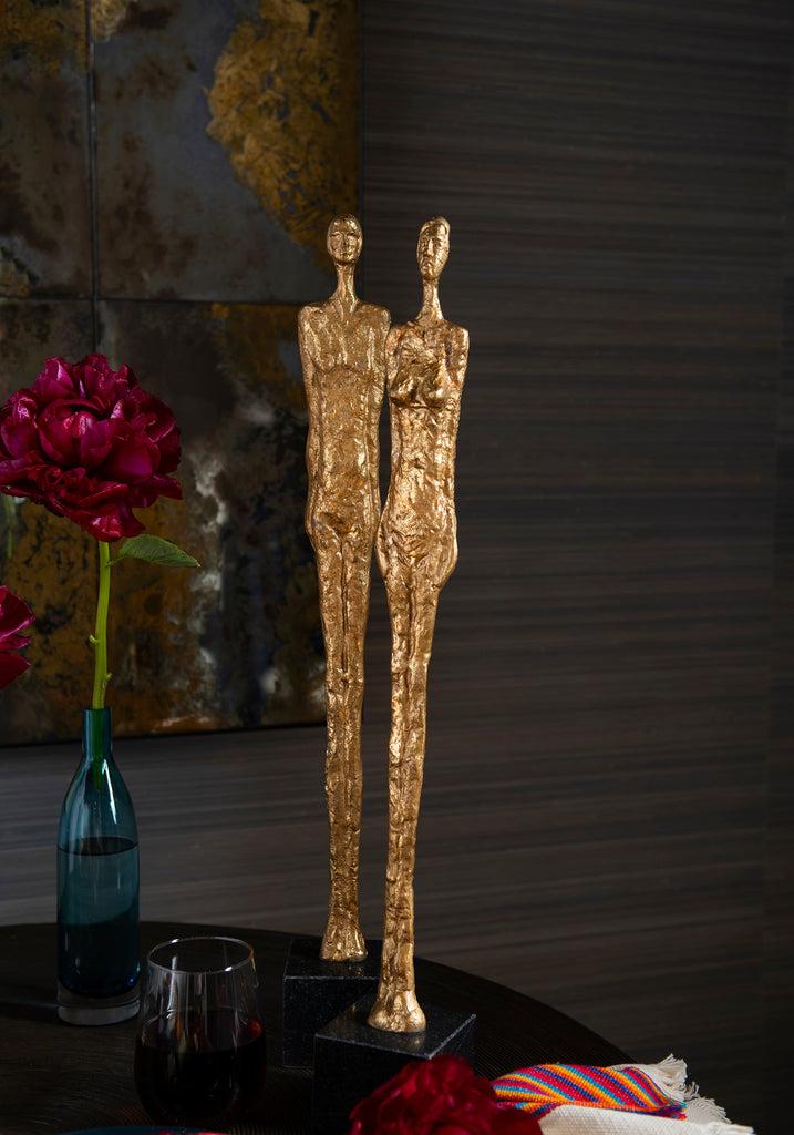 Dora Mar Statue (Pair) - Gold Leaf