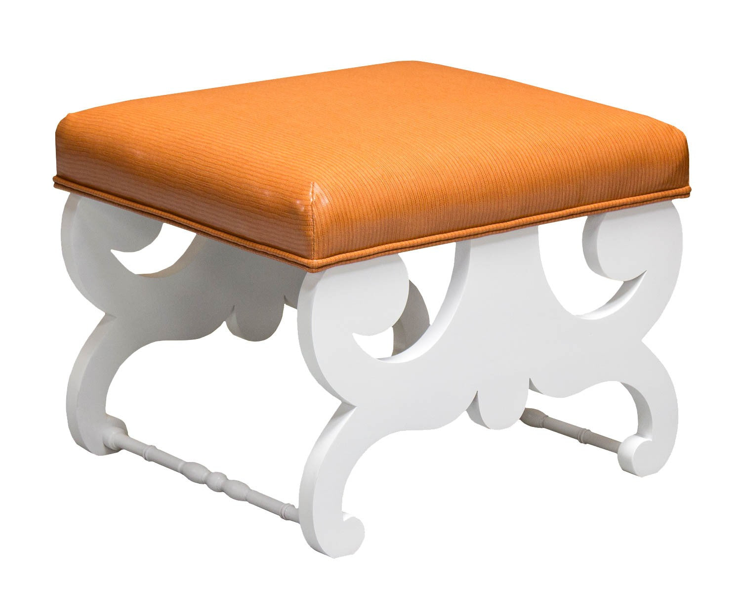 Dorothy Draper Camellia House Bench-COM