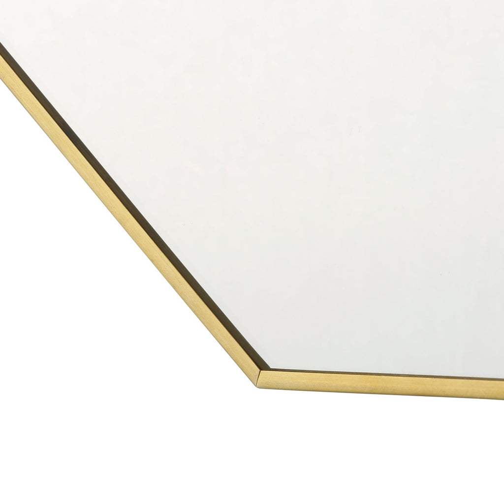 Eaves Mirror - Medium - Polished Brass