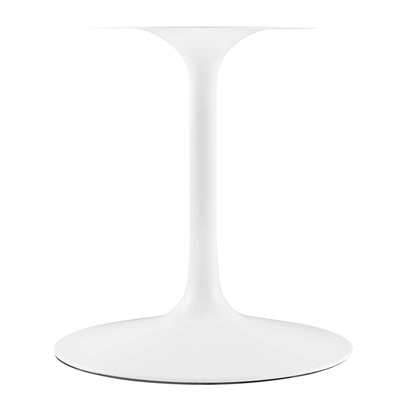 Lippa 60" Oval Wood Top Dining Table in White