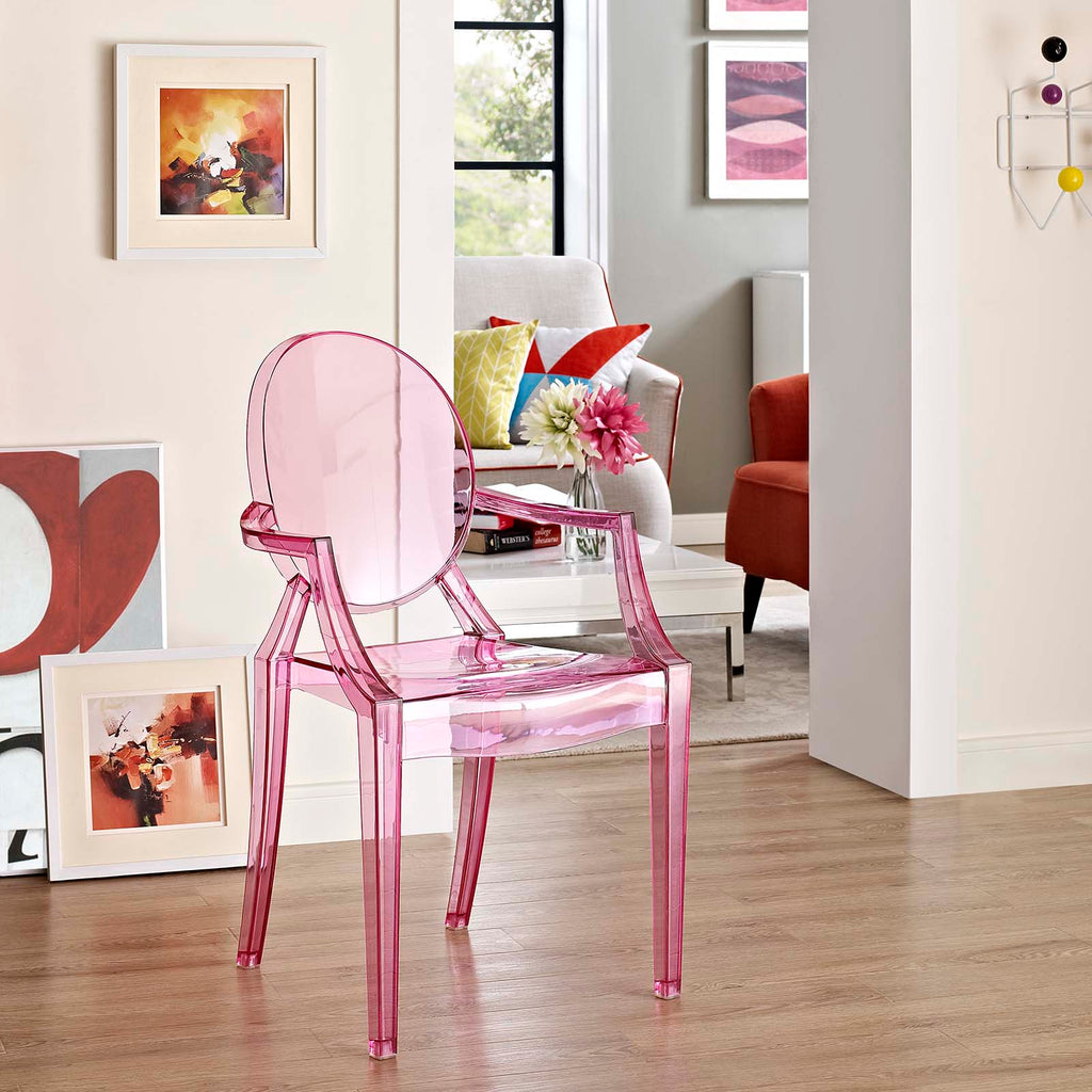 Casper Dining Armchair in Pink