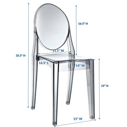 Casper Dining Side Chair in Smoke