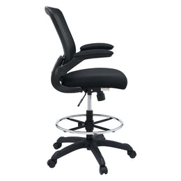 Veer Drafting Chair in Black