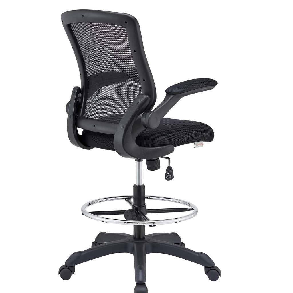 Veer Drafting Chair in Black