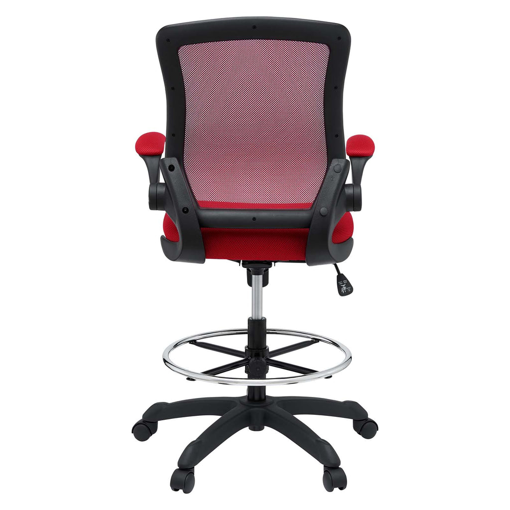 Veer Drafting Chair in Red