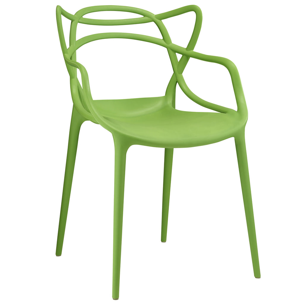 Entangled Dining Armchair in Green