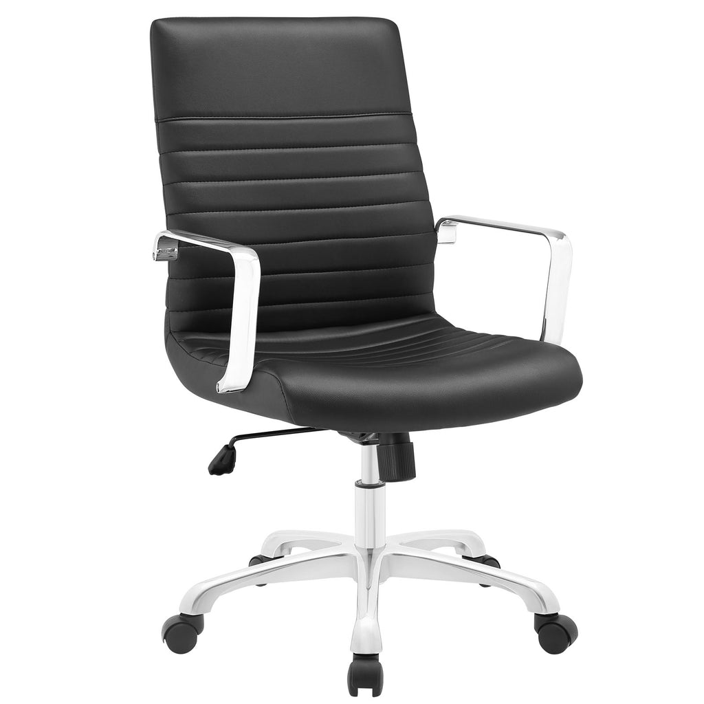 Finesse Mid Back Office Chair in Black