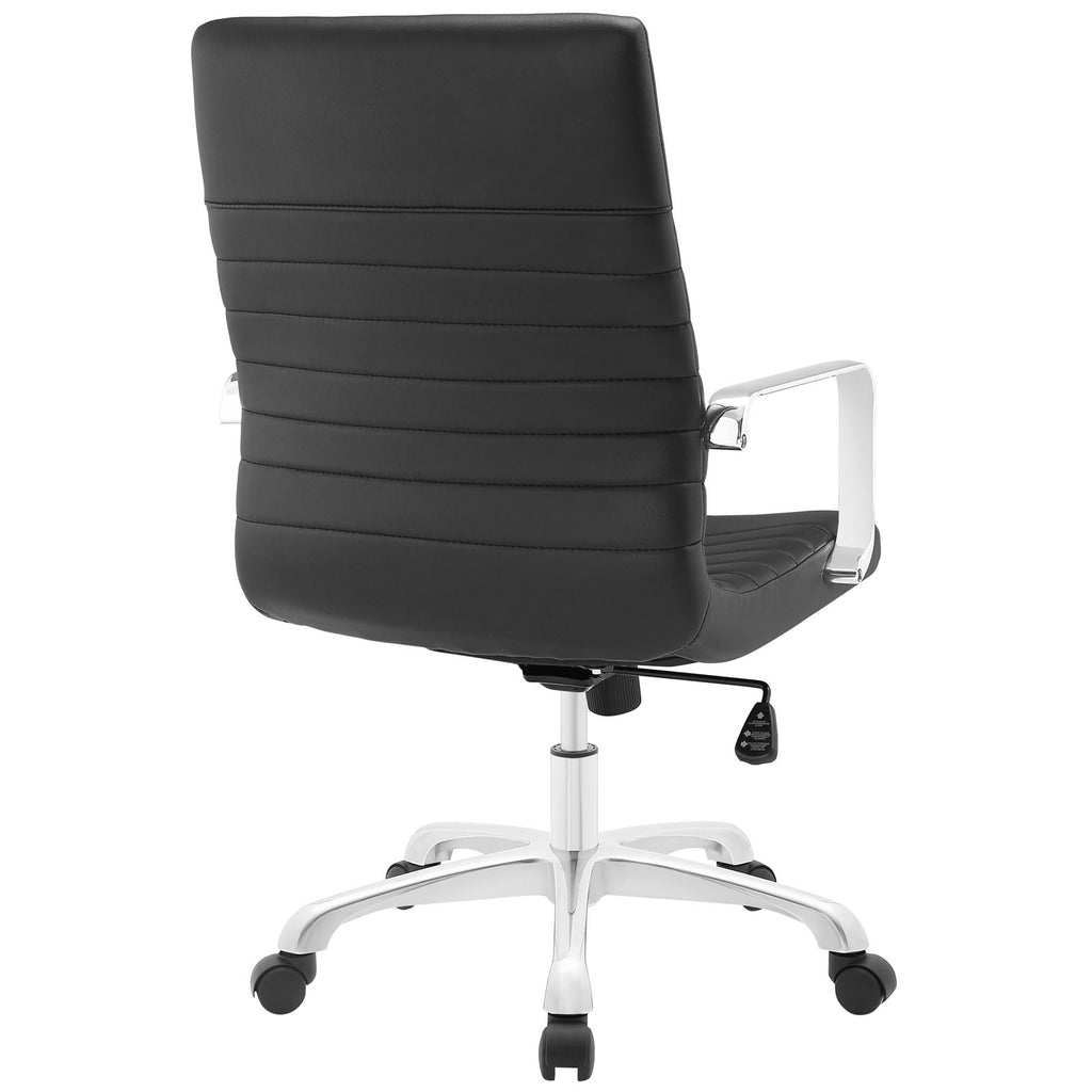 Finesse Mid Back Office Chair in Black