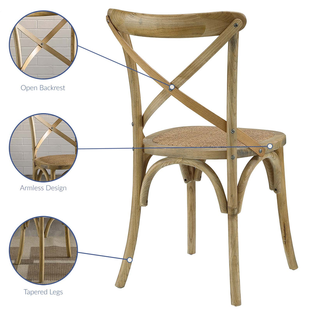 Gear Dining Side Chair in Natural