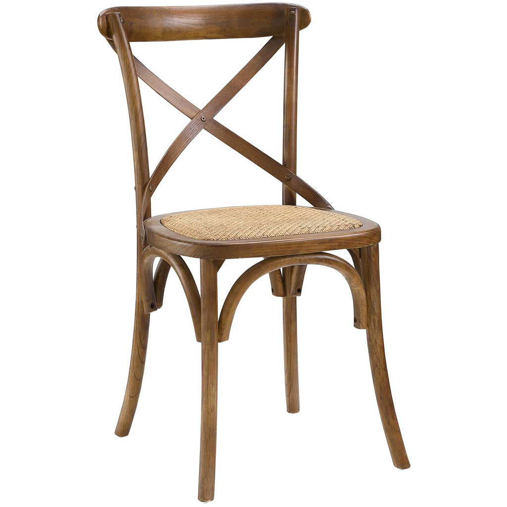 Gear Dining Side Chair in Walnut