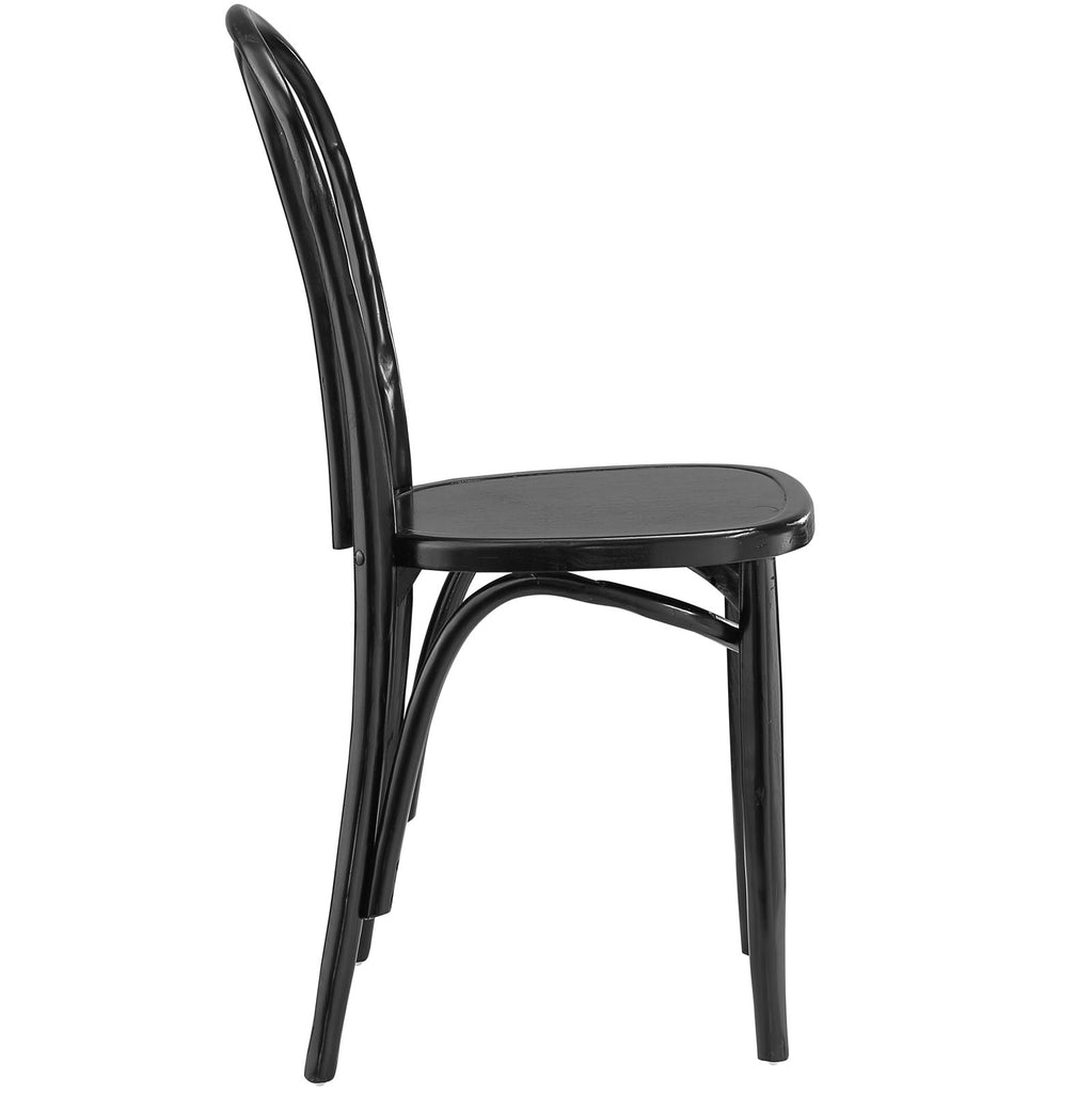 Eon Dining Side Chair in Black