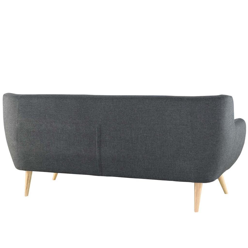 Remark Upholstered Fabric Sofa in Gray