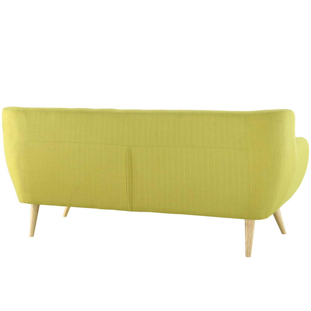 Remark Upholstered Fabric Sofa in Wheatgrass