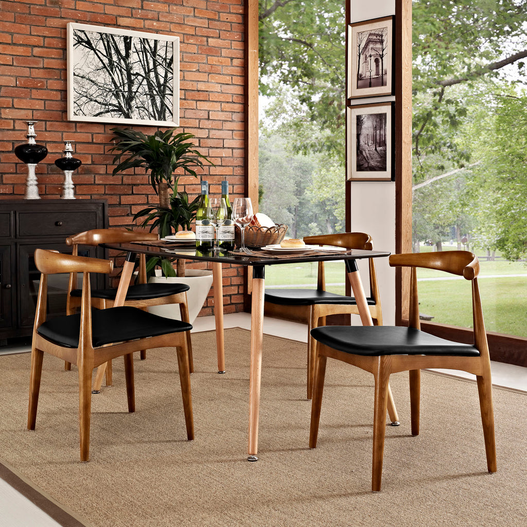 Tracy Dining Chairs Wood Set of 4