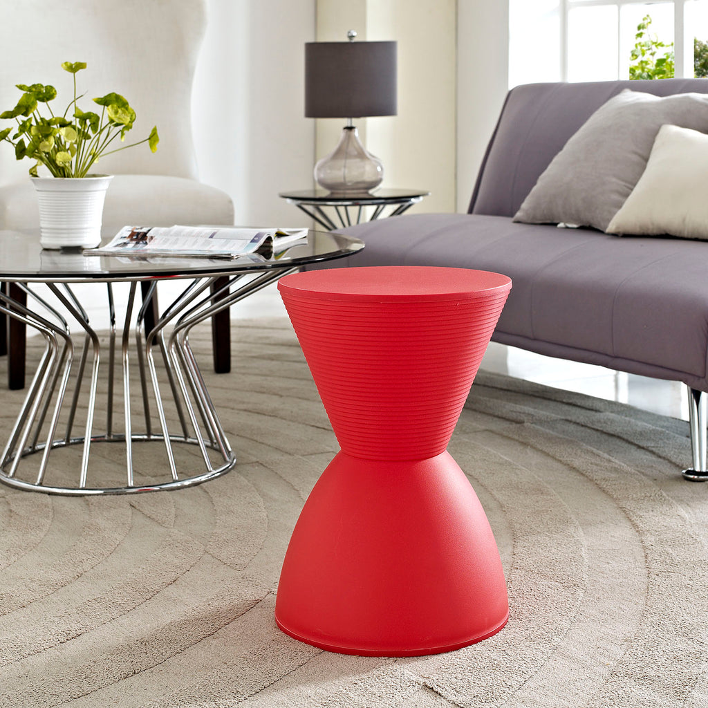 Haste Stool in Red