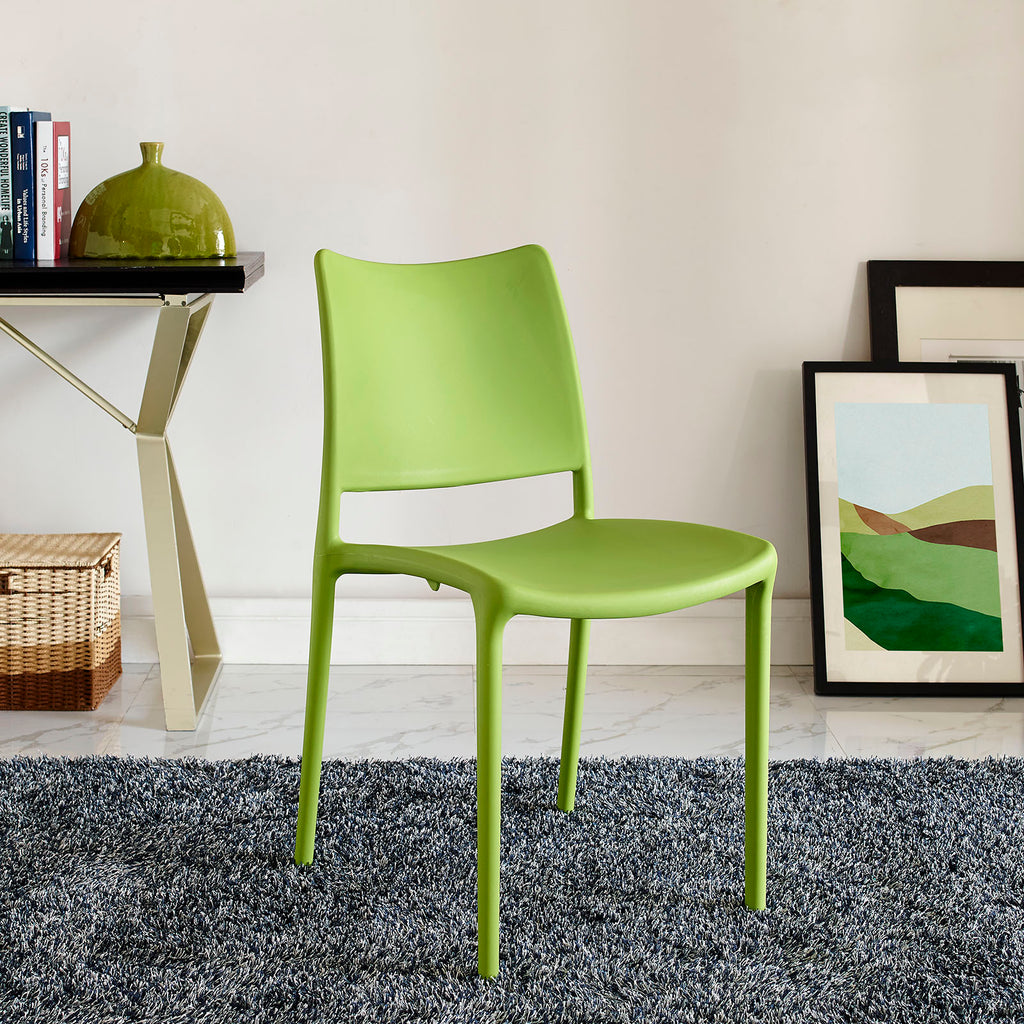 Hipster Dining Side Chair in Green