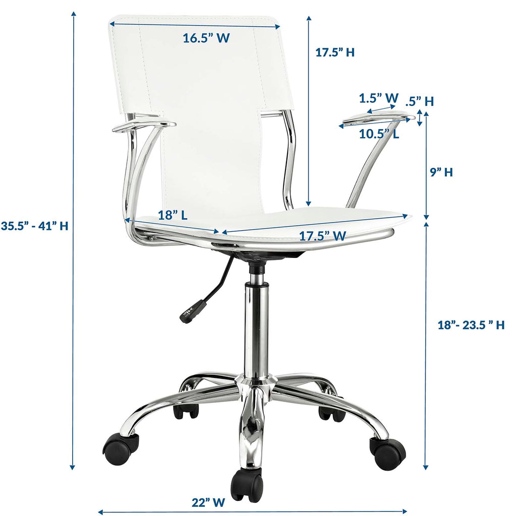 Studio Office Chair in White