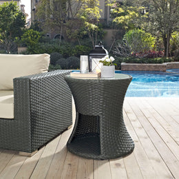 Sojourn Round Outdoor Patio Side Table