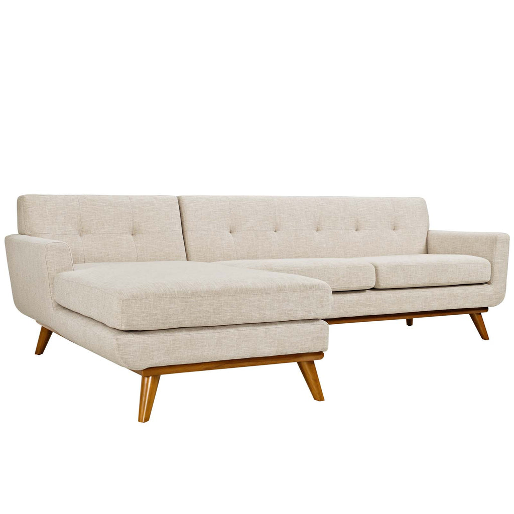 Engage Left-Facing Sectional Sofa in Beige