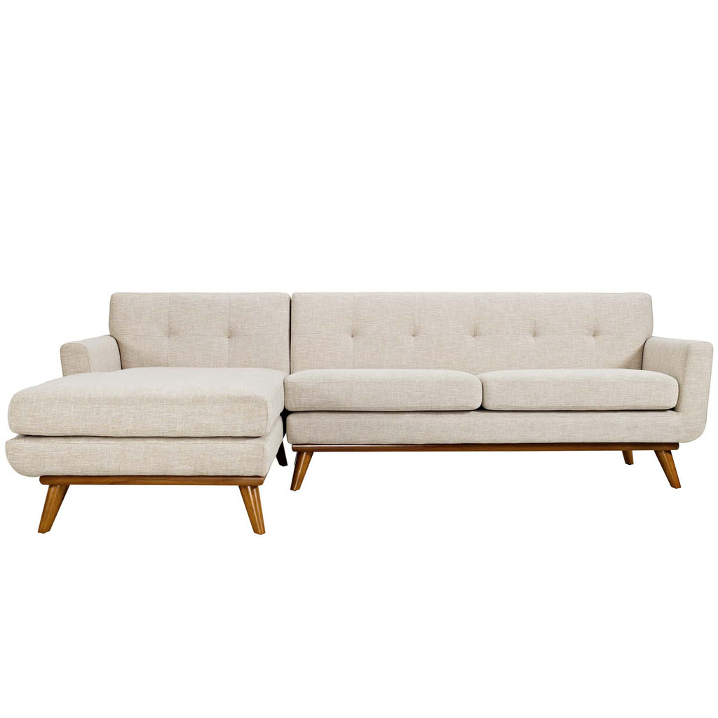 Engage Left-Facing Sectional Sofa in Beige