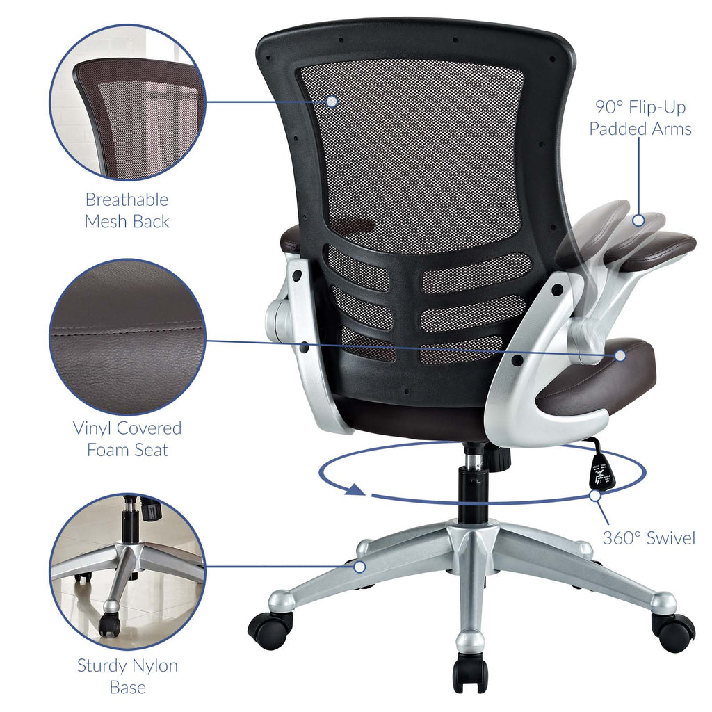 Attainment Office Chair in Brown