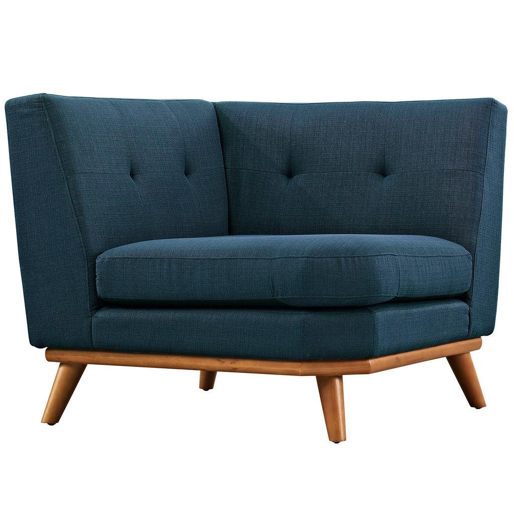 Engage L-Shaped Sectional Sofa in Azure