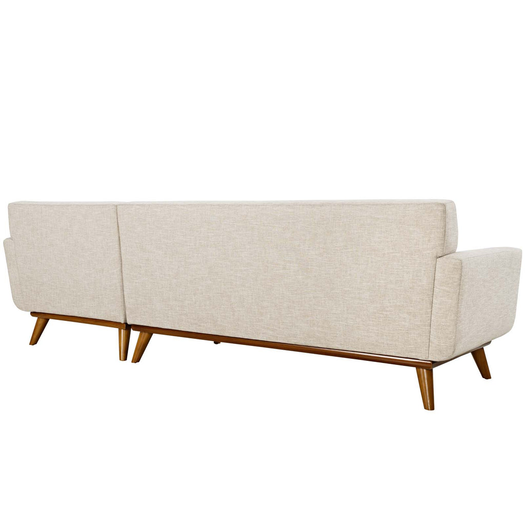 Engage Right-Facing Sectional Sofa in Beige
