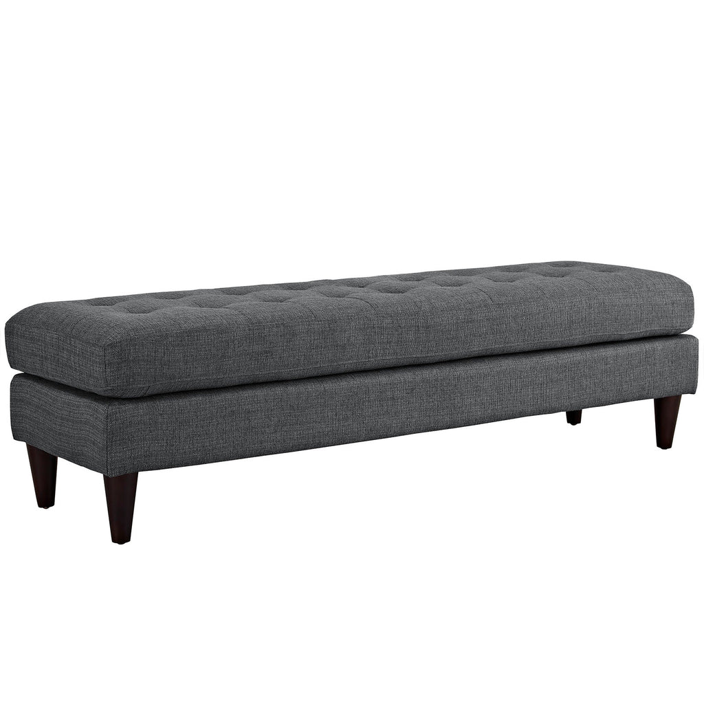 Empress Large Bench in Gray